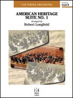 American Heritage Suite No. 1 Orchestra sheet music cover